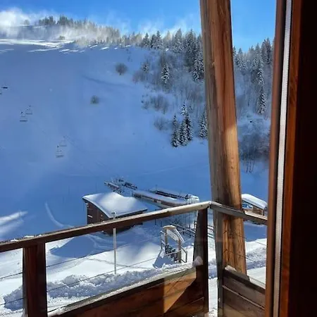 Duplex « Les 7 Marmottes », Les Balcons De Recoin Appartement Chamrousse Buitenkant foto