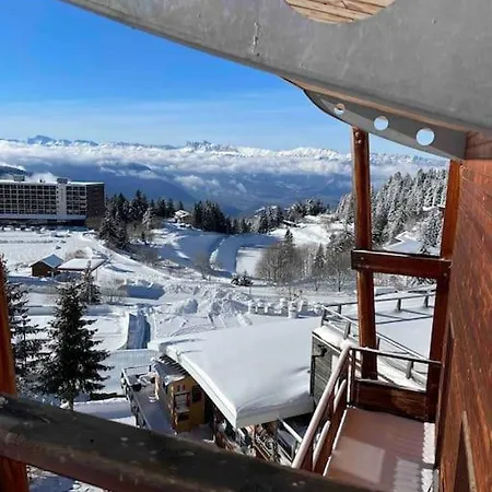 Duplex « Les 7 Marmottes », Les Balcons De Recoin Appartement Chamrousse Buitenkant foto